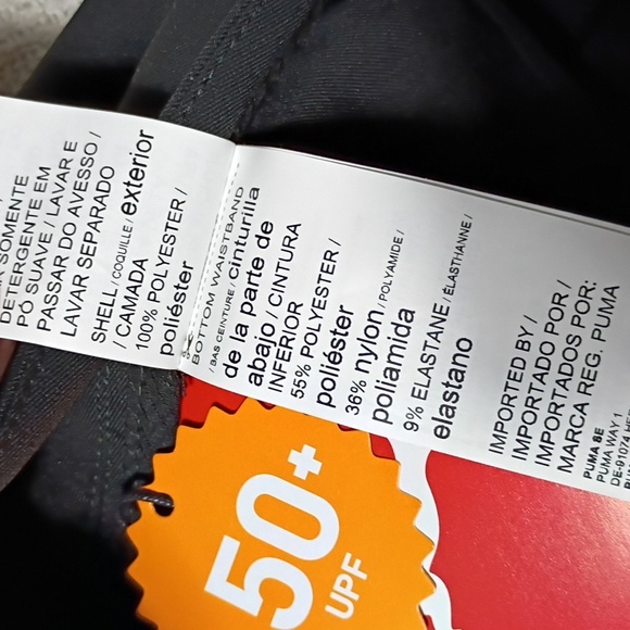 NWT Puma Women's Bermuda Shorts Puma Black Size XS Upf 50 - Picture 5 of 9